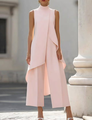 Imogen™ Sculpted High-Neck Wide-Leg Jumpsuit