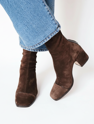 Lilia™ Elegant Suede Ankle Boots