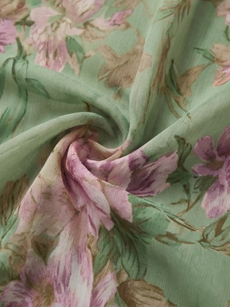 Adèle™ Floral Halter Maxi Dress