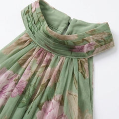 Adèle™ Floral Halter Maxi Dress