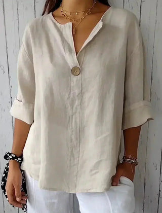 Amara™ Relaxed V-Neck Top