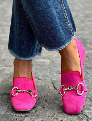 Jenesis™ Fluorescent Metal-Detail Loafers