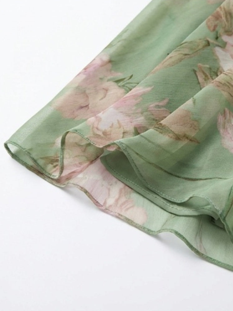 Adèle™ Floral Halter Maxi Dress