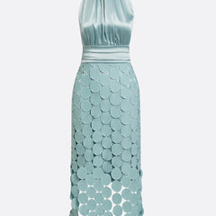 Celine™ Elegant Midi Wedding Dress