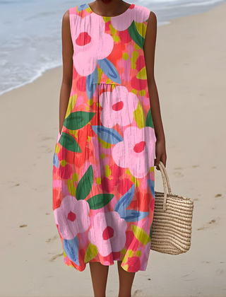 Indy™ | Vibrant Floral Summer Dress