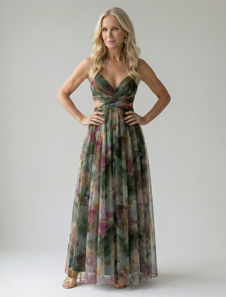 Iselle | Soft Wrap Maxi Dress