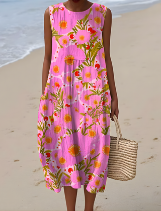 Indy™ | Vibrant Floral Summer Dress