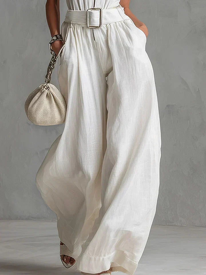 Monroe™ Belted Wide-Leg Jumpsuit