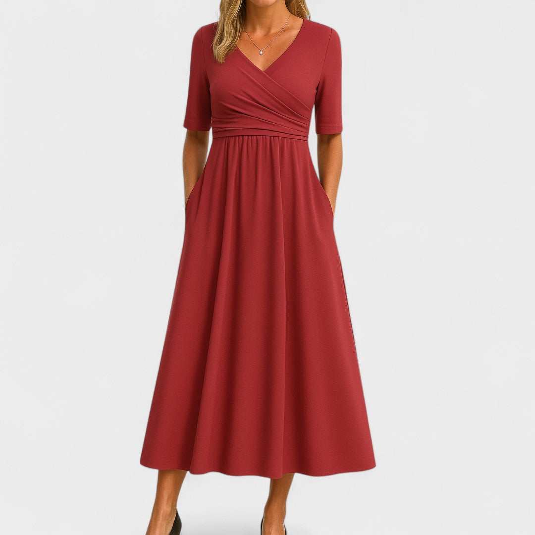 Mara™ Elegant Midi Dress