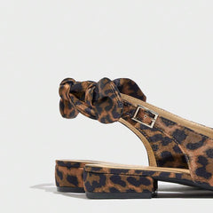Aleena™ Chic Leopard Print Flats
