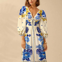 Lillian™ | Floral Holiday Dress