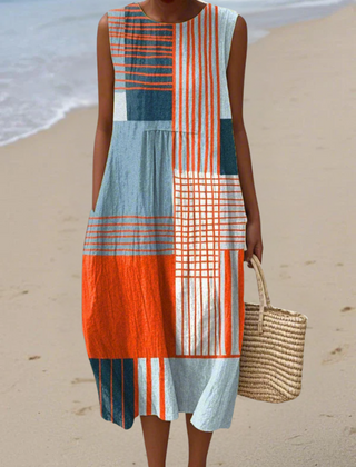 Kim™ Geometric Midi Dress