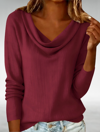 Bailee™ Long Sleeve Round Neck Top