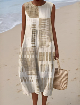 Helena™ Abstract Summer Dress