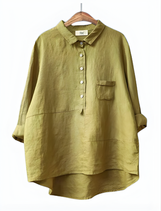 Stella™ Women's Linen Long Sleeve Shirt