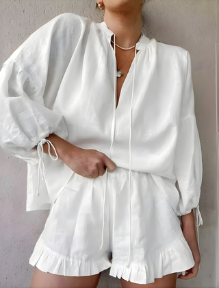 Terry™ Casual Chic Two-Piece Summer Outfit