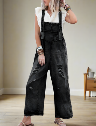 Ariyah™ Vintage Wash Adjustable Jumpsuit