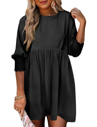 Dorothy™ Casual Crew Neck Loose Fit Mini Dress