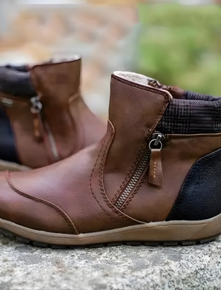 Moira™ Premium Zipper Orthopedic Waterproof Boots