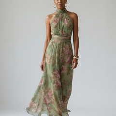 Naomi™ Halter Maxi Dress