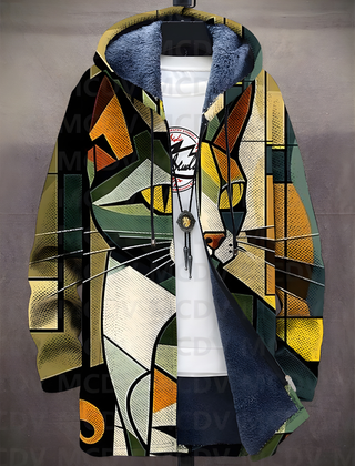 Asher™ - Luxurious Art-Inspired Zip-Up Hoodie