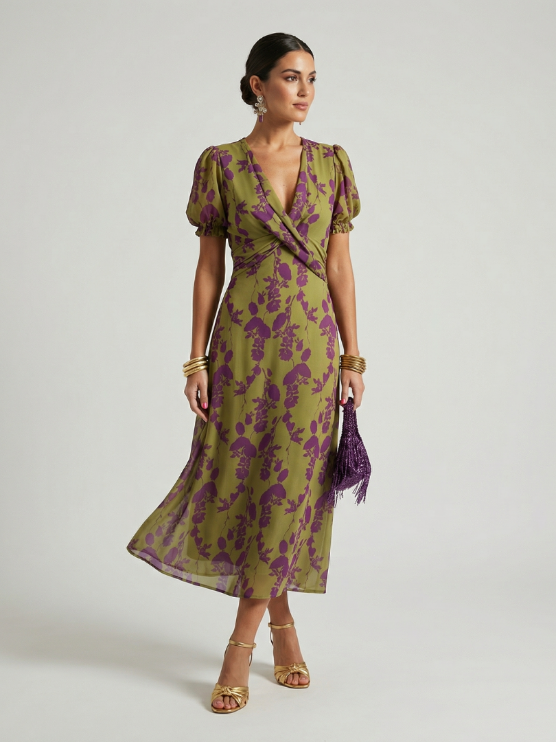 Rosamund™ Relaxed Floral Midi Dress