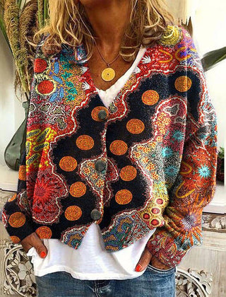 Hana - Colorful Comfortable Knitted Sweater