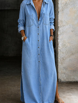 Rhea | Button Down Dress