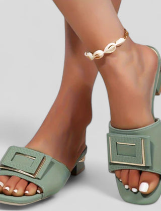 Iselina | Buckle Mules