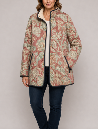 ARISBETH™ | Vintage Floral Casual Quilted Jacket