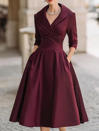 Antonia™ Elegant Midi Dress