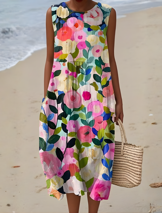 Milena™ | Sleeveless Summer Dress