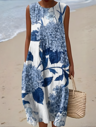 Valery™ | Coastal Sleeveless Summer Dress
