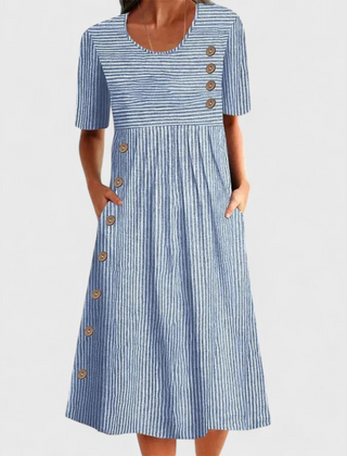 Jovie™ Striped Midi Dress