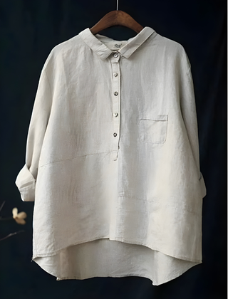 Stella™ Women's Linen Long Sleeve Shirt