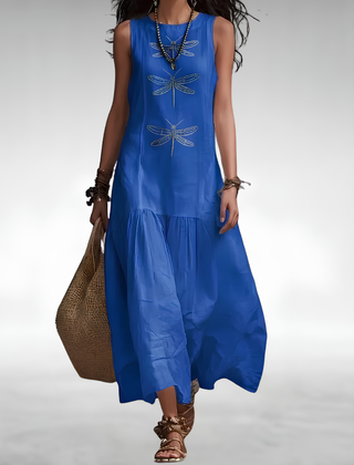 Vivienne™ Elegant Flowing Maxi Dress