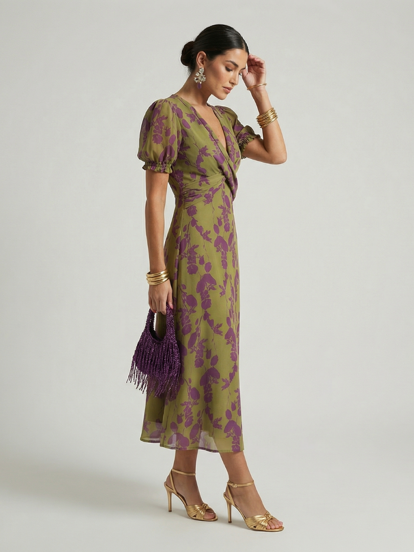 Rosamund™ Relaxed Floral Midi Dress