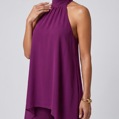 Zareen™ Asymmetric Tunic Top Wide Leg Pants Set