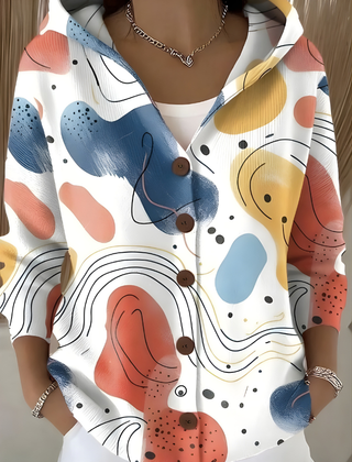 Gillian™ Artistic Warm Long Cardigan