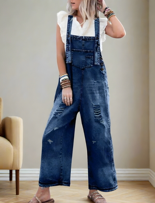 Ariyah™ Vintage Wash Adjustable Jumpsuit