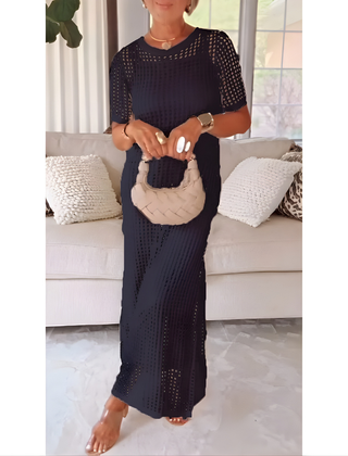Ariella™ Elegant Cut-Out Maxi Dress