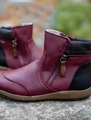 Moira™ Premium Zipper Orthopedic Waterproof Boots