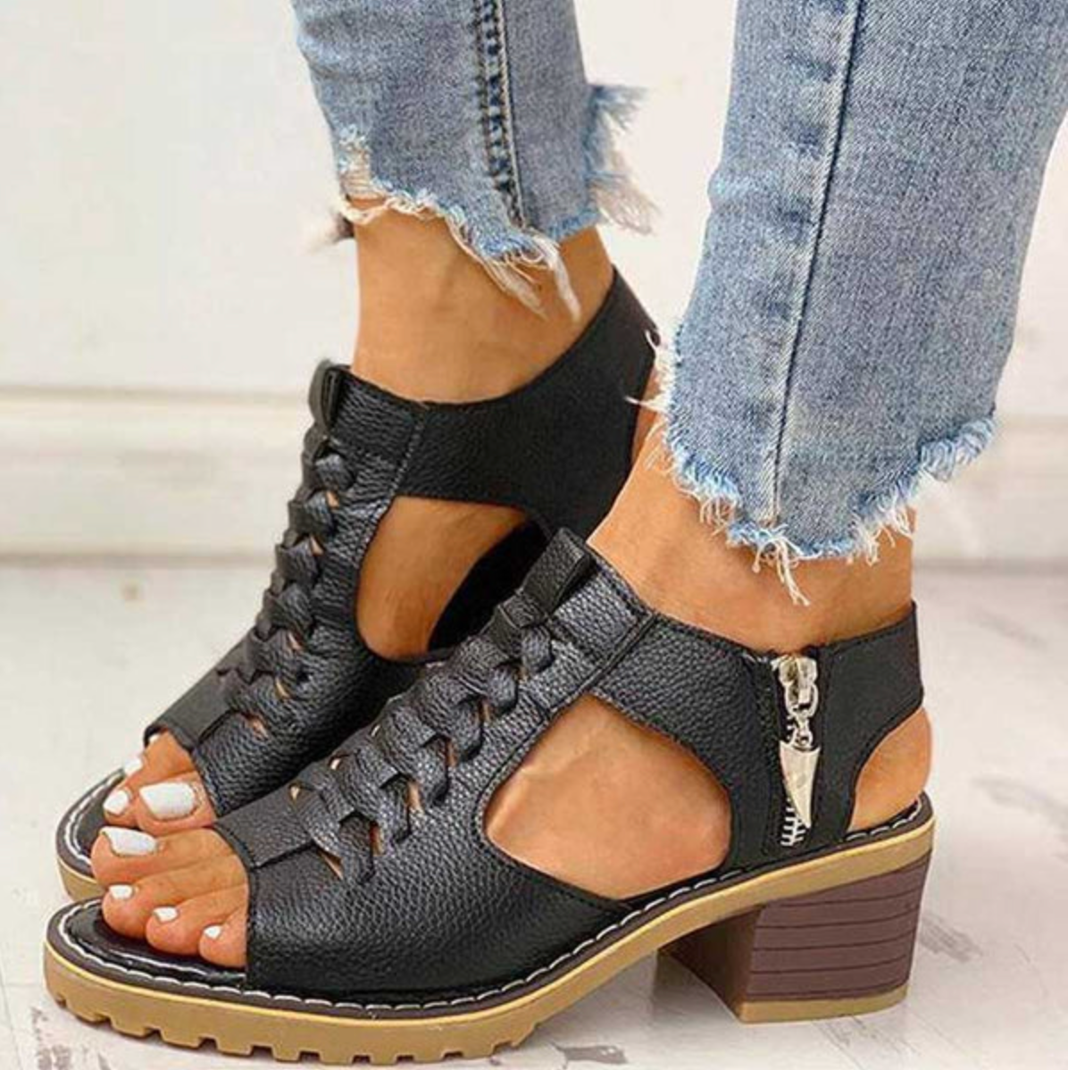 Ouida™ | Elegant High Heel Sandals