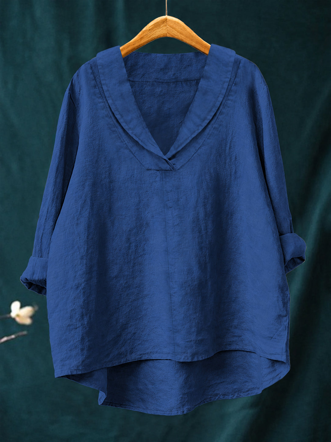 Hortense™ Flowing V-Neck Blouse