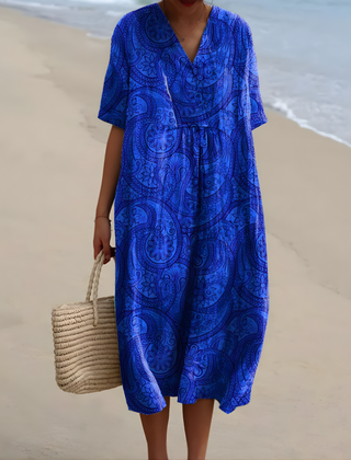 Erin™ | Abstract Relaxed-Fit Summer Dress