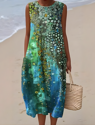 Freyja™ | Sleeveless Summer Dress
