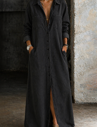 Rhea | Button Down Dress