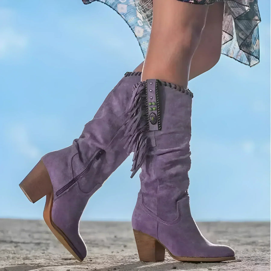 Yasmin™ Orthopedic Leather Boots