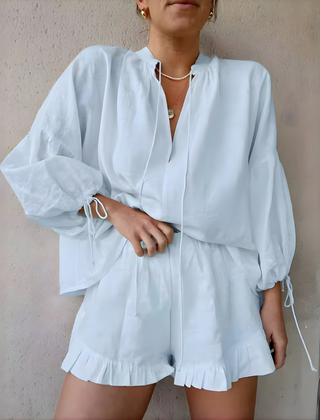 Terry™ Casual Chic Two-Piece Summer Outfit