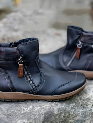 Moira™ Premium Zipper Orthopedic Waterproof Boots